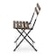 Atlas Commercial Products French Bistro Slatted Cafe Folding Chair BISTRO48CHAIR - alternate 5